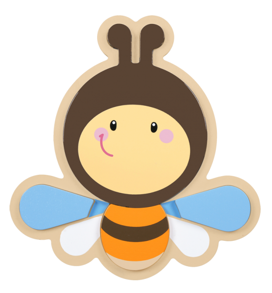 Einlegepuzzle ""Bienchen""